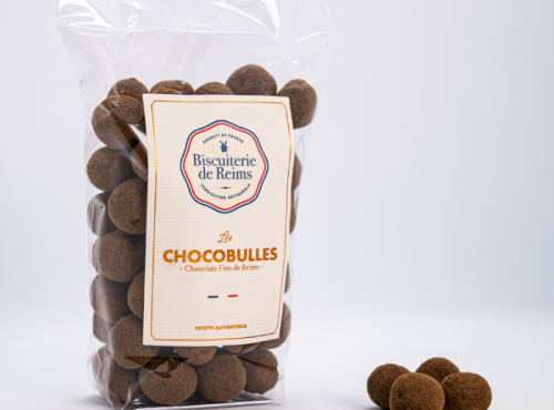 Biscuiterie de Reims - Chocobulles enrobage Cacao