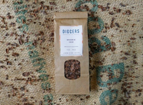 Diggers Manufacture de chocolat - Infusion d'écorces de cacao 100g