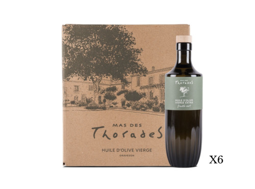 Mas des Thorades - Huile d'olive vierge extra — Fruité vert 6x50cl
