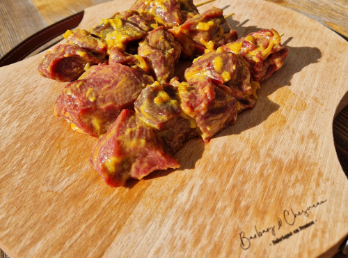L'Atelier du Loup - Brochette de Sanglier Miel Abricot x 4