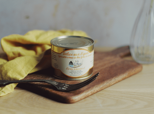 Ferme Caussanel - Délice du Causse : Pâté de Canard au Foie Gras (260g)