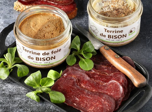 Bisons d'Auvergne - Coffret Noël 'Montana' Bison