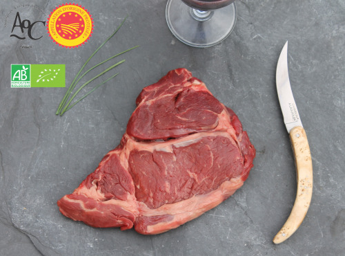 Domaine des Alliers -  Bœuf d'exception - Basse côte à griller, AOC Maine-Anjou, BIO  – 280 g  [SURGELÉ]