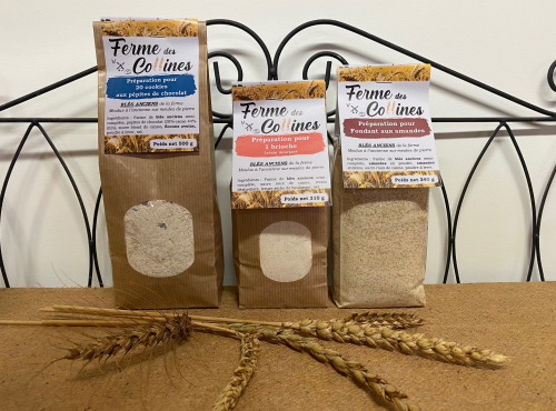 La Ferme des Collines - Lot De 18 Préparations: Cookies, Brioche Et Fondant Aux Amandes
