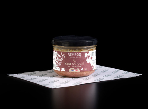 Nemrod - Terrine de Cerf aux Morilles - 12x180g