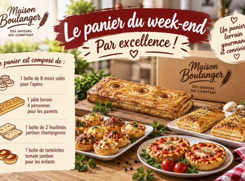 Maison Boulanger - panier lorrain du week end en frais