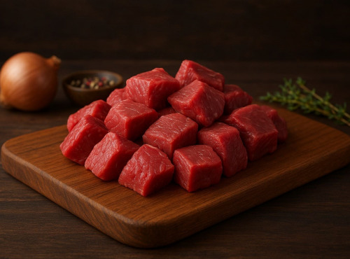 La Ferme de Bastien - Colis de Bourguignon de Bœuf Bazadais BIO 5kg