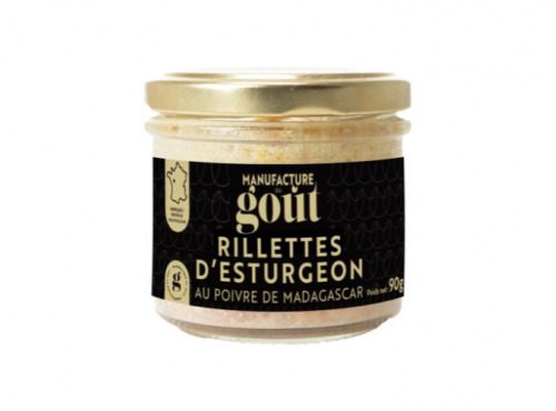 Caviar de l'Isle - Rillette d'esturgeon au poivre de Madagascar