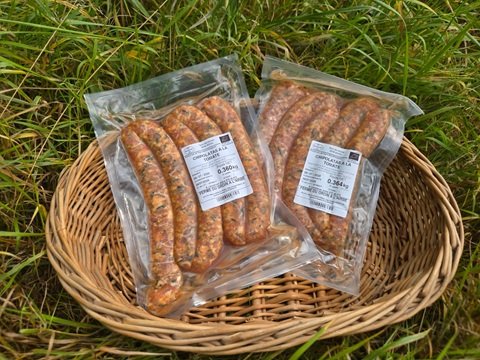 Ferme du Groin à L’Airbe - 5 Chipolatas à la tomate