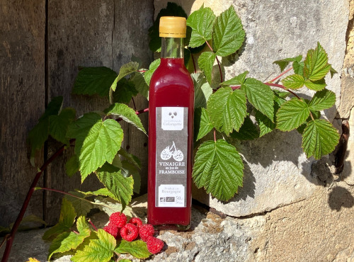 Les framboises de Colangette - Vinaigre à la framboise Bio 50 cl