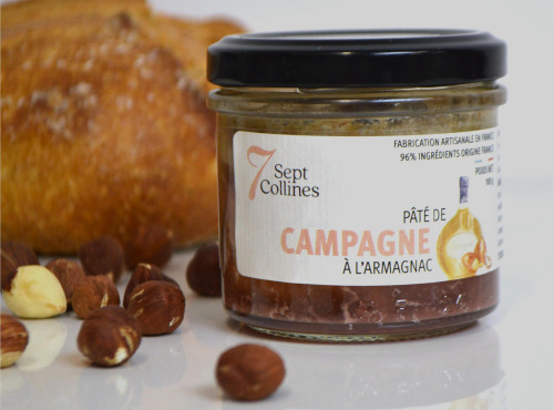 Sept Collines - Apéritif - Pâté de Campagne à l'Armagnac 100g