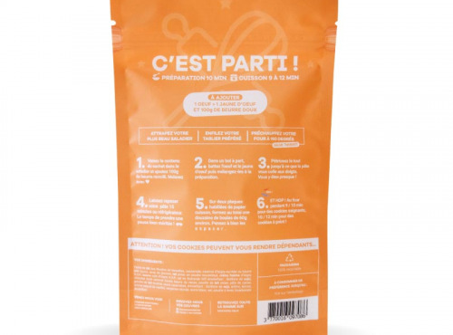 Pierre & Tim Cookies - Kit Préparation 12 Cookies Caramel Beurre Sale