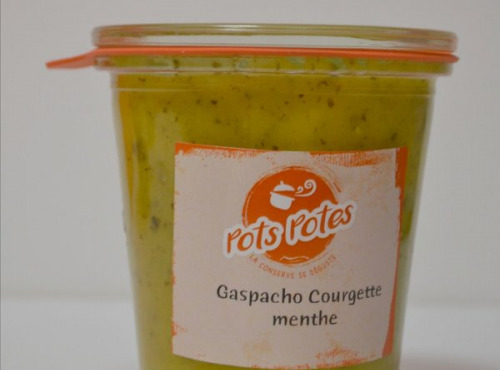 Pots Potes - Gaspacho courgette menthe