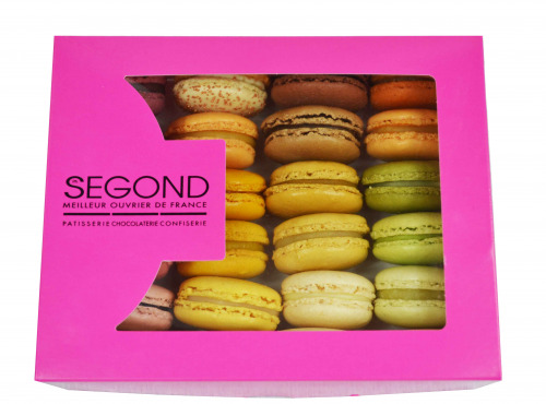 Philippe Segond MOF Pâtissier-Confiseur - Boite De 30 Macarons Artisanaux