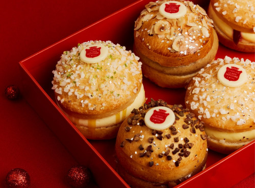 La Tarte Tropézienne - Mini Tartes Tropéziennes Festives Noël