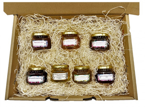 Le safran - l'or rouge des Ardennes - Coffret cadeau de Noel " Les Confitures Safranées"