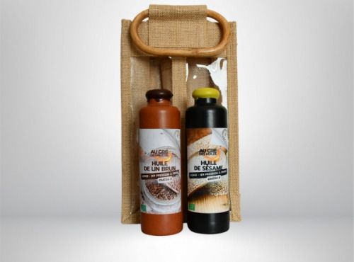 Adal Terra - Coffret cadeau - Coffret Huiles Gastronomiques Biodynamique 2X200ml