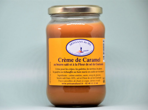 Artisans du Sel - Crème de Caramel au Beurre Salé et à la Fleur de Sel de Guérande 400g