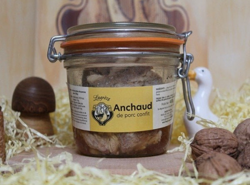 Lagreze Foie Gras - L'Anchaud de Porc Confit 6x400g