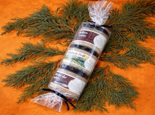 Nature et Saveurs - Ferme Aquaponique et Permacole Astérienne - Bonbon de truite blanche – Trio de rillettes