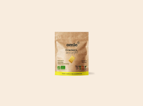 Omie - Crackers à l'emmental - 100 g