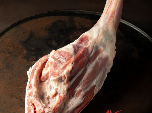 Coopérative Axuria - Colis CONGELE "Gigot + Epaule" Agneau de lait BIO