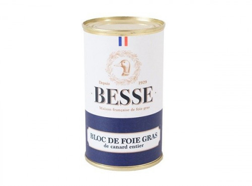 Foie Gras BESSE - Bloc de foie gras de canard 200g