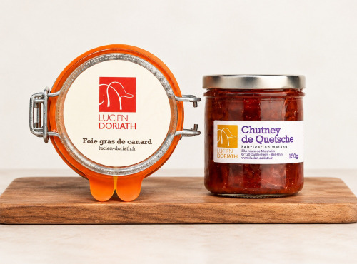 Maison Doriath - Foie gras de canard et son chutney