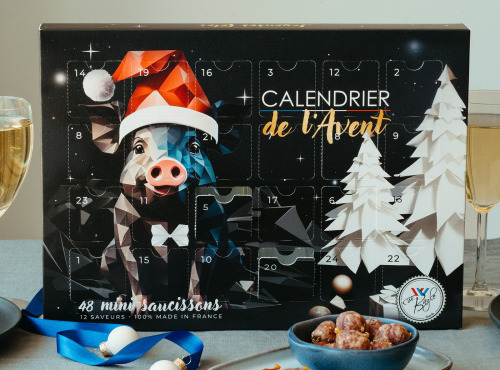 L&O - [Précommande] Calendrier de l'avent 48 mini saucissons - 12 saveurs - PRECOMMANDE LIVRAISON DEBUT NOVEMBRE