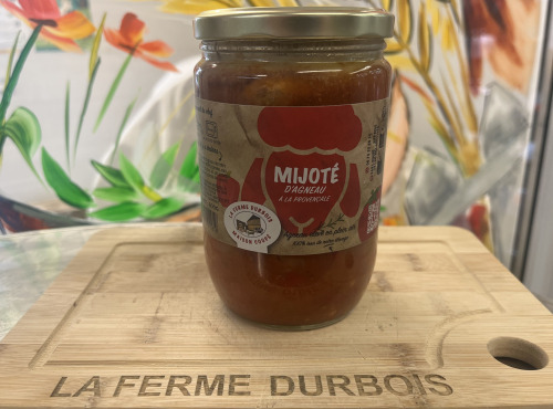 La Ferme Durbois - Mijoté d’agneau à la provencale 500g
