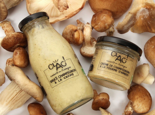 CLAC Conserverie - Sauce champignon à la crème 250g