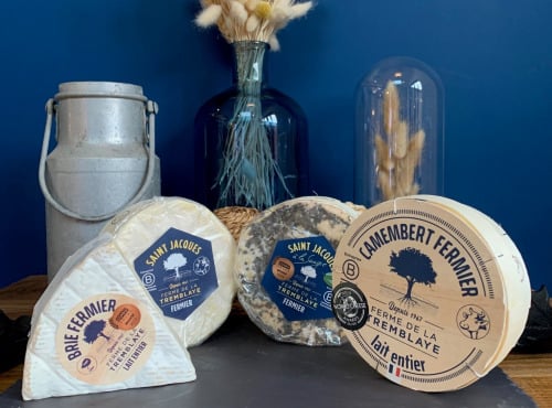 Ferme de La Tremblaye - Plateau l'Amateur de Vache : Camembert, Brie et Saint Jacques