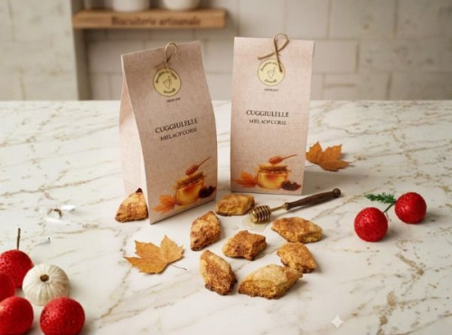 Biscuiterie Saravelli - Cuggiulelle miel AOP corse