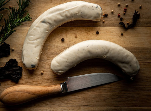 Charcuterie Bobosse - Boudin blanc foie de canard trompette 130g x2