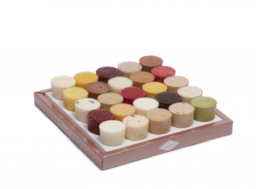 La Glacerie par David Wesmaël - Meilleur Ouvrier de France - Coffret de 25 Verrines " Envie de fêtes"