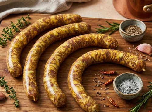 Le Cochon Sans Cochonnerie - Chipolatas au curry sans nitrite 780g