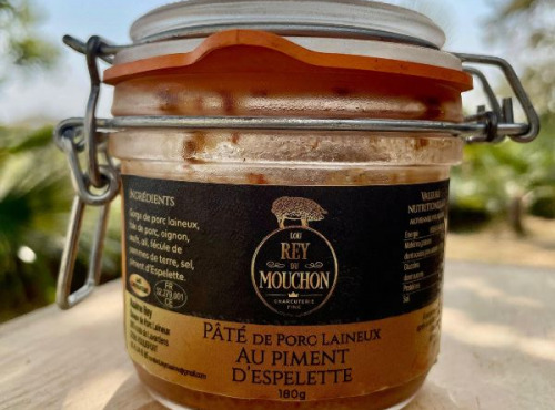 Lou Rey du Cochon - Pâté de porc laineux au piment d'Espelette 180g