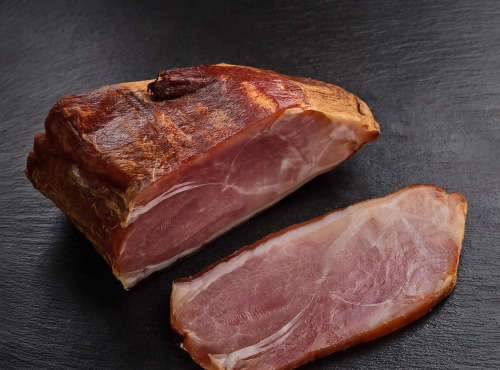 Maison Schmid - Palette de porc fumée sans os crue - 1kg ou 1.2kg