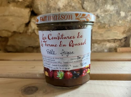 Ferme du Roussel - Confiture de figues blanche bio 190g