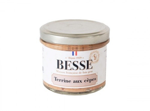 Foie Gras BESSE - Terrine aux cèpes 100g