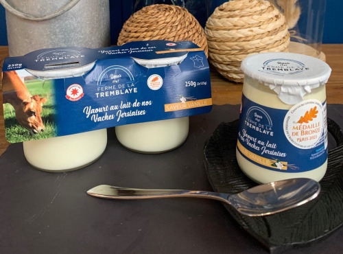 Ferme de La Tremblaye - 2 yaourts vanille