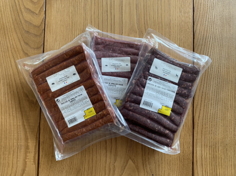 Venandi Sauvage par Nature - Assortiment Saucisses de Gibier Sauvage Français