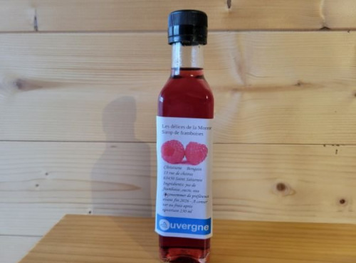 L'Auvergnat - Sirop de framboises 250ml