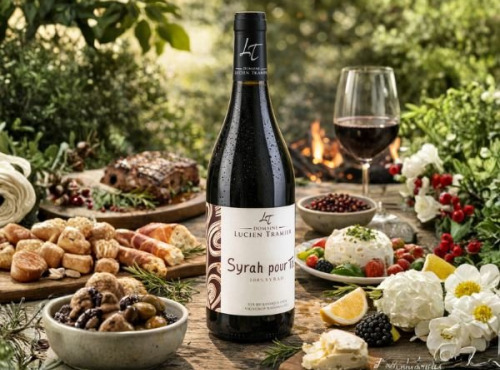 Domaine Lucien Tramier - IGP MEDITERRANEE ROUGE 2024 SYRAH POUR TOI ROUGE BIO