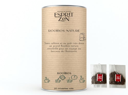 Esprit Zen - Rooïbos "Nature" - Boite de 20 Infusettes