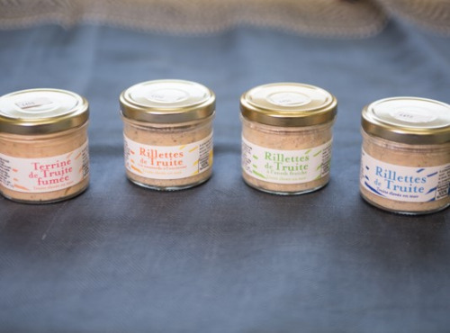 Saumon de France - Z - Lot De Rillettes De Truite Élevée En Mer