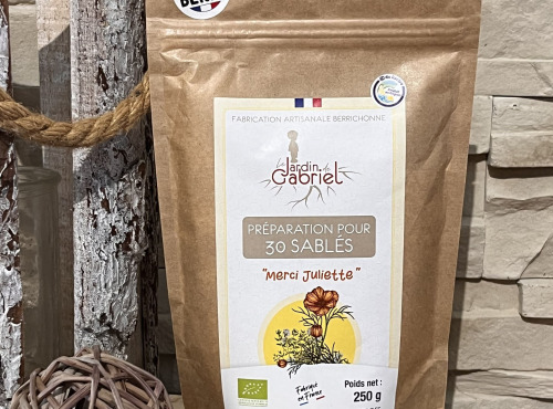 Le jardin de Gabriel - kit pour sablés au thym citron