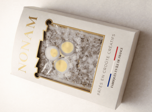 NONAM® par Manon Montessuit - 2 tranches de Pâté-(en)-Croûte de Pâques