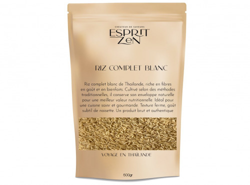 Esprit Zen - Riz Complet blanc - 500Gr