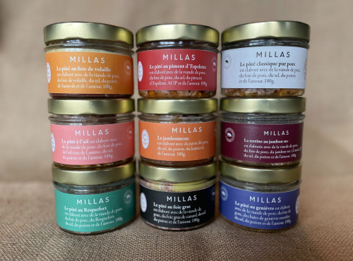 Maison Millas - Collection des 9 pâtés Millas